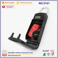 9161 sécurité extérieure portable lockbox peut réinitialiser 4 chiffres combo Code surfer clé coffre - fort