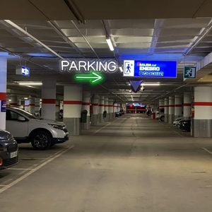 Parking Letreros Neon LED indoor hanging ambient light shop <b>sign</b> wall decoration light entrance indicator light luminous <b>sign</b> - Product Image 3