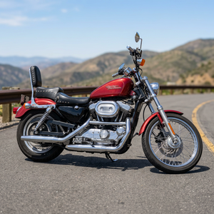 Motocicleta Harley-Davidson Sportster 1200 Custom XL1200C de 1996 Usada, Estilo Cruiser, Aceleración Rápida, Ligera, Lista para la Ciudad, de EE. UU. - Product Image 3