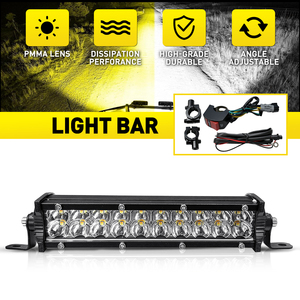 ชุดไฟหน้า LED สีขาวเหลือง ไฟสปอตไลท์ LED ไฟทำงาน สำหรับ Honda CRF250R Yamaha YZ450F DRZ400 - Product Image 6