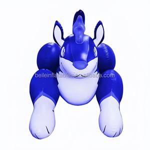 Beile şişme vinil mavi tilki hayvan bebek, PVC şişme hayvan SPH bebek, şişme hayvan <span class=keywords><strong>Sexly</strong></span> bebek modeli - Product Image 3