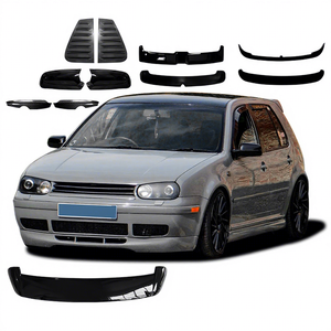 Accessori Esterni Includono Calotta Specchietto Laterale Palpebra Faro Spoiler Posteriore e Alettone Centrale per <span class=keywords><strong>Volkswagen</strong></span> <span class=keywords><strong>Golf</strong></span> 4 MK4 1997-2003 - Product Image 1