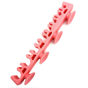 Organizador de Brochas de Maquillaje de Silicona, Soporte para Brochas de Maquillaje con Función de Succión para Limpieza - Product Image 1