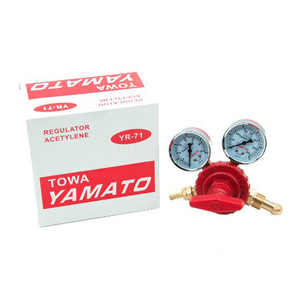 Régulateur de pression pour bouteille d'acétylène, manomètre d'oxygène antichoc, manomètre de propane, vanne de réduction de pression GPL, G5/8 japonais - Product Image 5