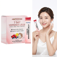 Ausreson OEM 7 dagen effectieve huidverlichtende fruitgelei L-Glutathion vitamine C voedingssupplement 7 dagen verlichtende fruitgelei