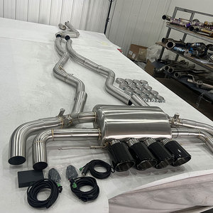 Système d'échappement Catback personnalisé SUS304, échappement sport, tuyau d'échappement, silencieux pour BMW M340/m340i M440i 3.0t, télécommande - Product Image 5