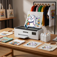 Mesin Cetak Kaos dan Casing HP Erasmart Versi Baru L800 L805 Printer DTF A4 untuk Toko Percetakan