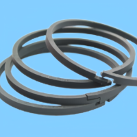 Fournisseur B2B de bandes de glisse en PTFE rempli de bronze brun, pour applications lourdes, pièces de cylindres hydrauliques pour machines minières