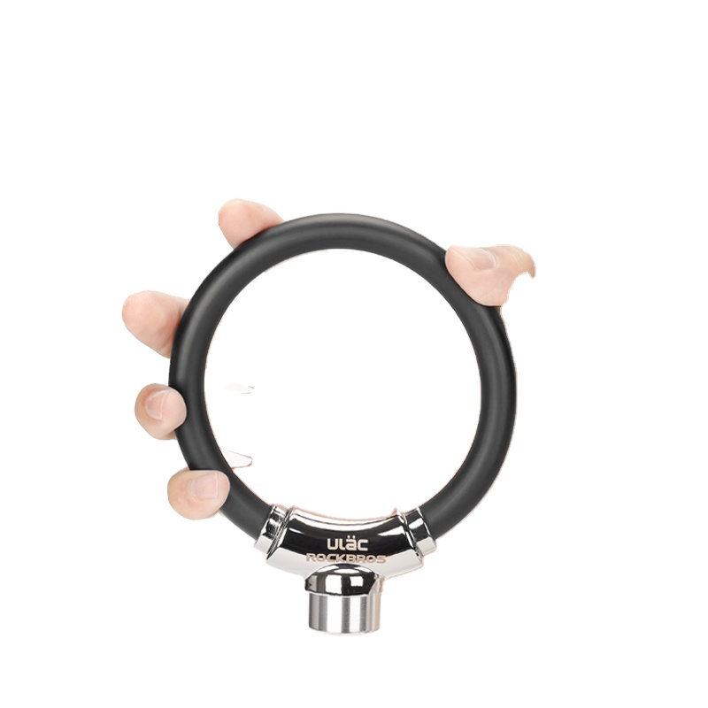 Велосипедный Замок ROCKBROS, Противоугонный трос, портативный мини-замок безопасности для горных и дорожных велосипедов