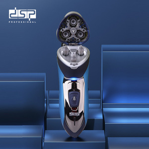 เครื่องโกนหนวดไฟฟ้า Dsp 3 มิติ ใบมีดสามชั้น ล้างทำความสะอาดได้เต็มที่ กันน้ำระดับ IPX6 ชาร์จไฟได้ สำหรับผู้ชาย - Product Image 3
