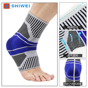 Shiwei <b>Ankle</b> <b>Support</b> Compression Breathable Non-Slip Massage For Football Adult Unisex - Product Image 2