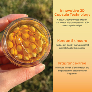 Niacinamide BOBA Vitamin C kem viên nang cho nếp nhăn eby Vitamin C viên nang Kem dưỡng ẩm 3D viên nang với bơ hạt mỡ - Product Image 4