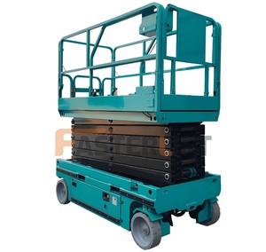 Nhà Máy Giao hàng trực tiếp giá thấp Hướng dẫn sử dụng kéo kéo nền tảng nâng 4m đến 18M cho công việc trên không - Product Image 1