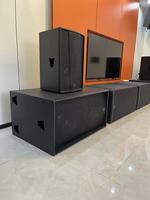 Monitor Audio Panggung Profesional Berkualitas Tinggi Single 15-inci Pasif dengan Magnet Neodymium, Impedansi 8 Ohm, 400W AES, Dapat Diputar