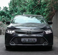 Phares avant Lexus pour Toyota Camry 2015-2017, ensemble de phares à LED à trois projecteurs avec feux de jour (DRL) et clignotants séquentiels