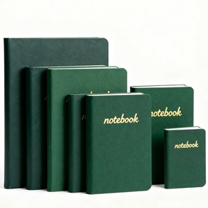 Carnets personnalisés à couverture rigide en PU avec reliure spirale et bords pulvérisés, logo en feuille d'or, impression à la demande pour journal intime ou cadeau - Product Image 1