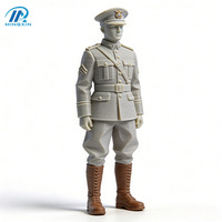 Figurine de personnage en simulation 3D, sculpture commémorative imprimée en 3D pour famille/amis, modèle de précision +/-0,5 mm 3.2RA