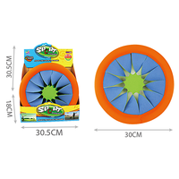 Disque volant souple de 12 pouces pour enfants et adultes, disque de plage de poche pour fête d'anniversaire, cadeau créatif, disque de lancer extérieur pour chien de compagnie