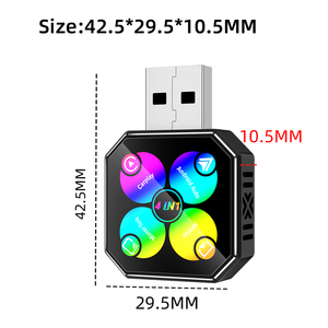 Wholesale Manufacturer <b>Plug</b> & Play Converts Wireless Carplay Android Auto Mirror Link Airplay 4 in 1 Carplay <b>Adapter</b> for Car - Product Image 5