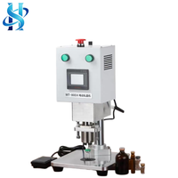 Machine à sertir électrique avec tête en acier de précision pour des résultats de scellage de bouchons lisses et durables