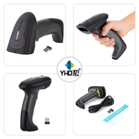 Lecteur de codes-barres sans fil industriel YHDAA haute résistance et durable pour USB, pistolet de lecture 1D 2D à détection automatique, portable pour inventaire