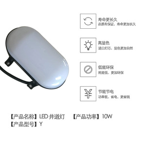 Luz de Techo para Auto SALF, Iluminación LED de Emergencia, Accesorios para Elevador, Redonda, de Plástico, 1000W - Product Image 4