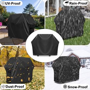 Housses universelles pour <span class=keywords><strong>barbecue</strong></span>, résistantes aux UV, pour <span class=keywords><strong>barbecue</strong></span> au gaz - Product Image 4