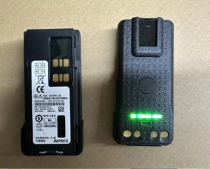 Batterie lithium-ion rechargeable 2450 mAh PMNN4544, type C, pour <span class=keywords><strong>interphone</strong></span>, compatible avec les radios DP4400E DP4800E DP4801E - Product Image 1