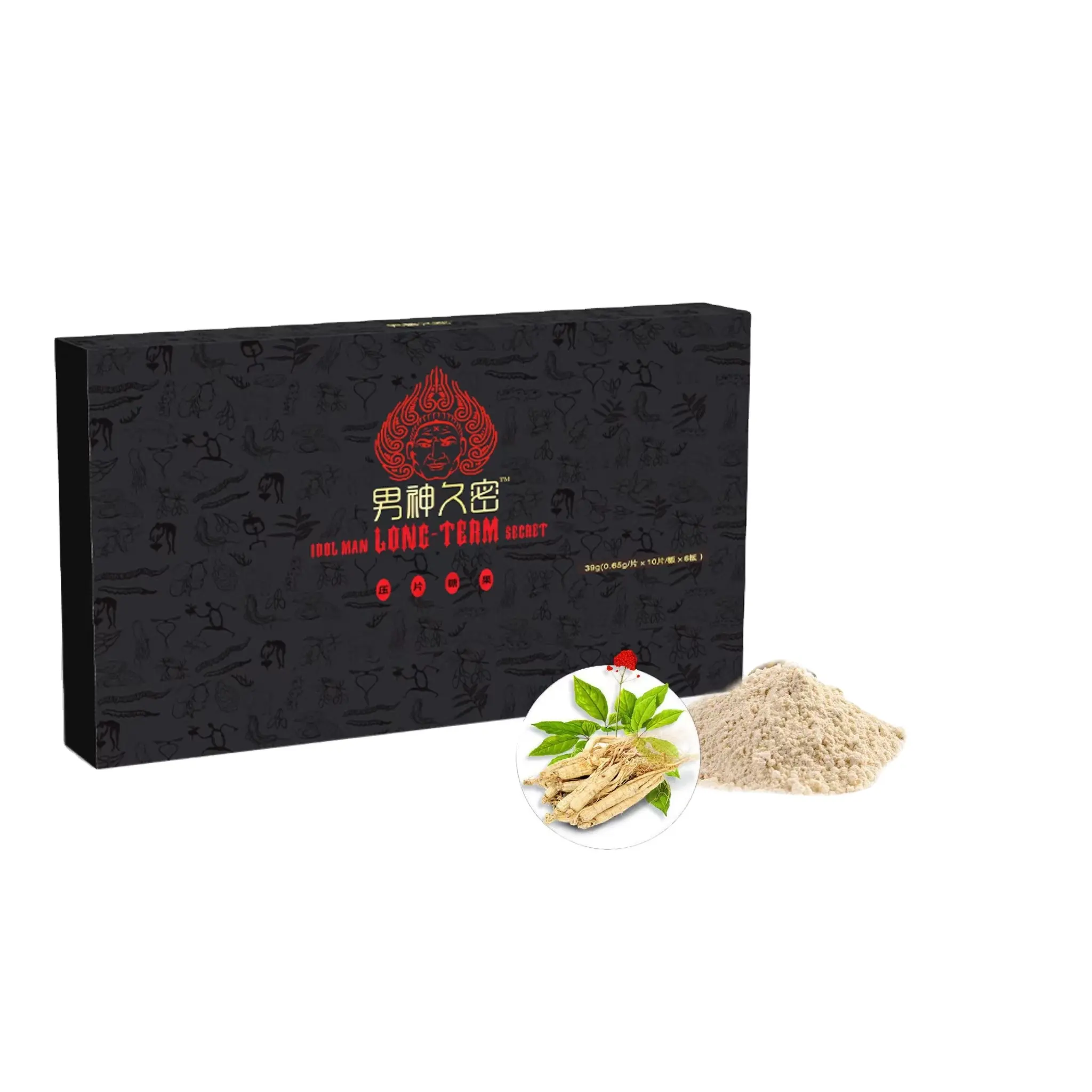 Oyster Ginseng Deer Whip Geschnittene Tabletten Candy Health Products Man Regierende Kraft Tabletten