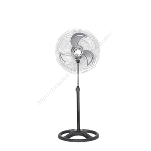 พัดลมอุตสาหกรรมแบบตั้งพื้น ขนาด 18 นิ้ว 110V 90W มอเตอร์ทองแดงอะลูมิเนียม หมุนได้ 360 องศา ขายส่ง - Product Image 3