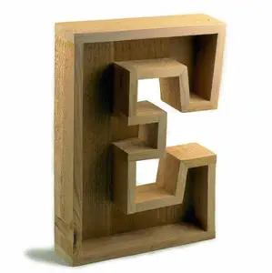 Custom wooden monogram planter box numerals letter any shape succulents moss holder wall hanging planter home wedding decor