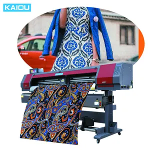 Large Format Dye Textile Sublimation Inkjet Printer 1.6m 1.8m Machine for Heat Transfer Printing with Printing Shop Machines