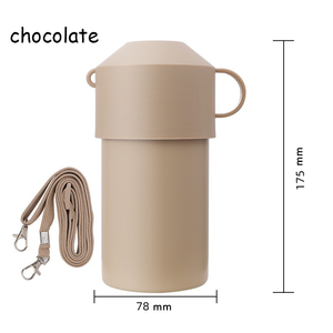 Nuevo Enfriador de Latas Portátil de 600 ml, Estilo Japonés, Doble Pared, Aislamiento al Vacío, Acero Inoxidable, con Cuerda - Product Image 6