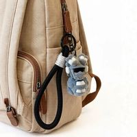 Porte-clés Anime en peluche en forme d'insecte, pendentif, breloque de sac, objet de collection, décoration de bureau, cadeau