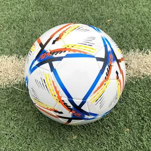 Balón de Fútbol de Diseño Moderno al Por Mayor, Precio Económico, Alta Calidad, Tamaño 5, PVC/PU, Logotipo Personalizado para Prácticas, Partidos y Equipos - Product Image 5