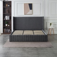 Lit complet de luxe avec rangement intégré, disponible en tailles Queen, Double, King Size et Matrimonial