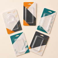 Emballage sous blister OEM/ODM, blister transparent en PET sur carte, carte personnalisée imprimée en usine