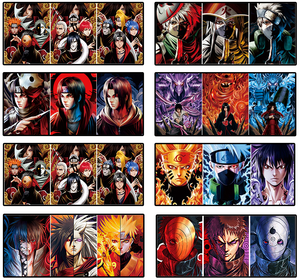 أحدث تصميم لملصقات الأنيمي ثلاثية الأبعاد، فن جداري كرتوني متغير الصورة، ديكور أنيمي للجدران - Product Image 2