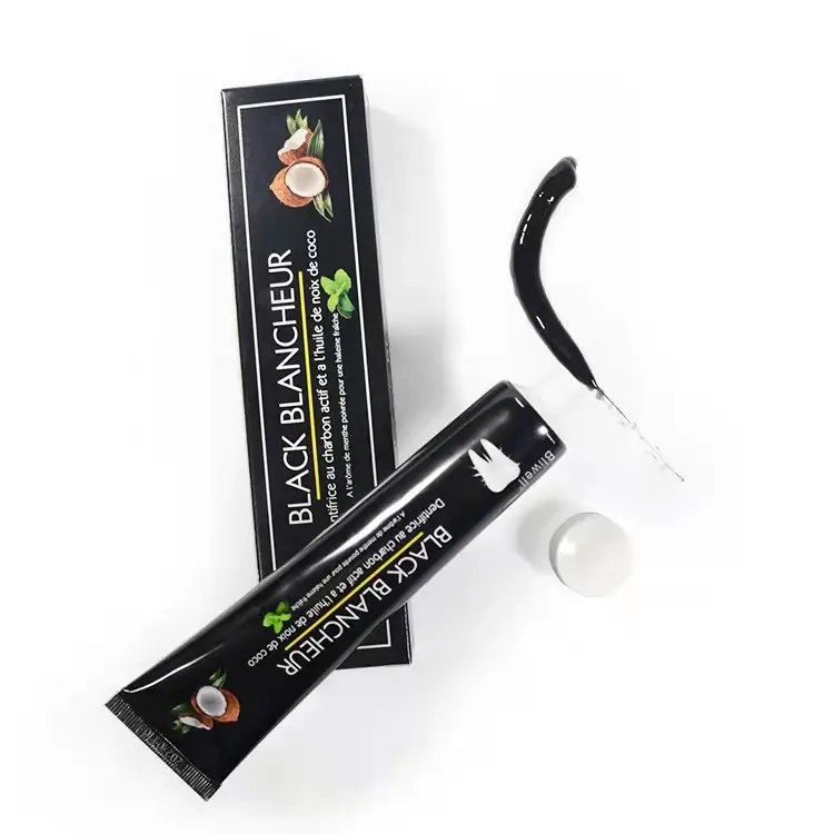 OEM Toothpaste Oral Health Smooth Formula Bamboo Charcoal Toothpaste, Long-lasting Mint Salt Toothpaste