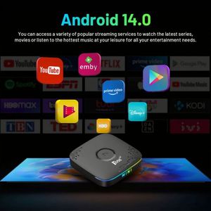 กล่องรับสัญญาณทีวี 2026 TV98 ATV MINI STB Quad Core 8K <span class=keywords><strong>USB</strong></span> 3.0 BT พร้อมรีโมทสั่งงานด้วยเสียง กล่องสมาร์ทมีเดียเพลเยอร์ รองรับ <span class=keywords><strong>Google</strong></span> <span class=keywords><strong>Chromecast</strong></span> ระบบปฏิบัติการ Android 14 - Product Image 3