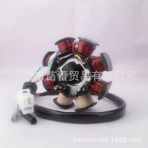 Bobina de Encendido Doble para Motocicleta de Carreras, Ocho Bobinas de 0 Grados para Motocicletas de Cuatro Tiempos y 50cc, Embalaje en Caja - Product Image 5