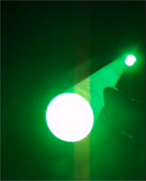Bâton lumineux en fibre optique de grande taille 5mm 6mm, câble en fibre optique PS solide pour panneaux de ciment et briques en béton