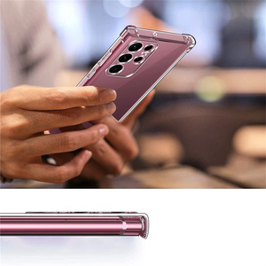 <span class=keywords><strong>Coque</strong></span> de téléphone <span class=keywords><strong>transparente</strong></span> de luxe pour <span class=keywords><strong>Samsung</strong></span> S23 Ultra, étui antichoc pour <span class=keywords><strong>Samsung</strong></span> S23 Ultra S22 Plus <span class=keywords><strong>A52</strong></span> A72 A73 A33 A13 A32, couverture arrière - Product Image 5