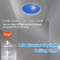 Panel de Luz LED Circular con Simulación de Ventana y Control Inteligente Tuya, Marca BBIER