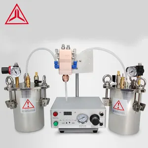 Semi Automatische Ab Hars Epoxy Lijm Dispenser Pneumatische Automatische Dispenser Gun Epoxy 2 Component Lijm Doseren Machine