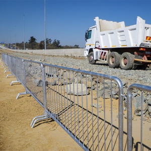 Barriera in Acciaio per Eventi e Concerti, Recinzione Temporanea a Incastro Zincata a Caldo, Controllo della Folla, Prezzo di Fabbrica CE ISO - Product Image 1