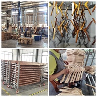 Cintres en bois massif personnalisables avec logo, vente en gros, pour costumes et vêtements – Nouveauté !