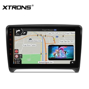 XTRONS 9 pulgadas 4 + 64GB Android 14 reproductor Multimedia estéreo para coche DAB integrado + AKM DSP Global 4G IPS giroscopio sensores para Audi TT - Product Image 6