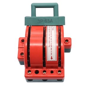 3p 32a 63a Interrupteur de déconnexion à <span class=keywords><strong>couteau</strong></span> à double jet trois pôles 220v/380v - Product Image 2