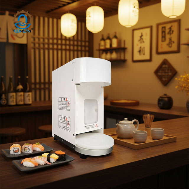 PS QDMECH Fully Automatic Japanese Style Sushi Rice Ball Onigiri Nigiri Forming Machine Sushi Nigiri Machine